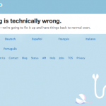 Twitter API is currently down