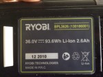 Extra RYOBI-batteri