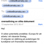 Jobbigt det här med att spamma sig själv…