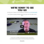 Great Email Unsubscribe Page