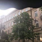 Sommarväder på Kungsgatan igår.