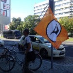 Träffar på trevliga pirater från Hamburg här i Berlin.